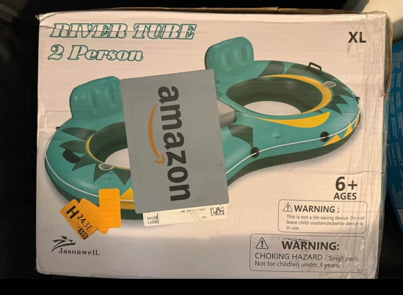 Jasonwell 2-Person Inflatable River Tube Float - photo 4
