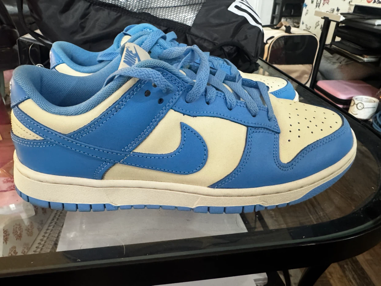 Nike Dunk Low "University Blue" Size 8.5 - photo 2