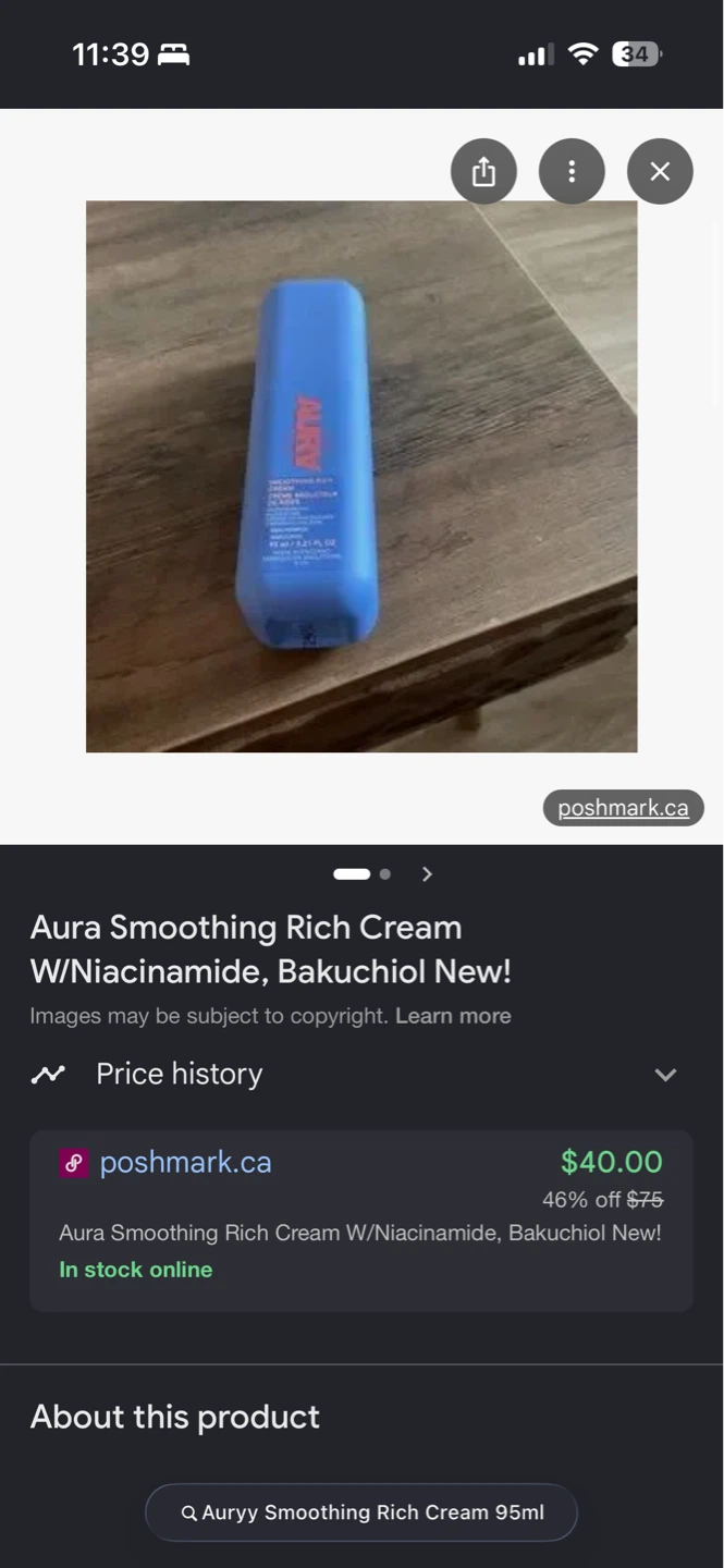 Auryy Smoothing Rich Cream 95ml - photo 2