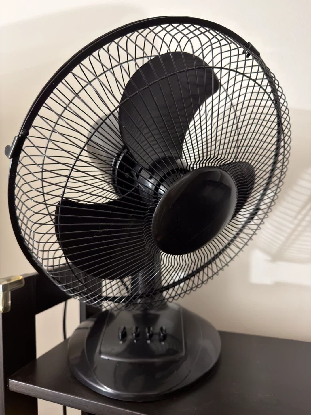 Black Table Fan