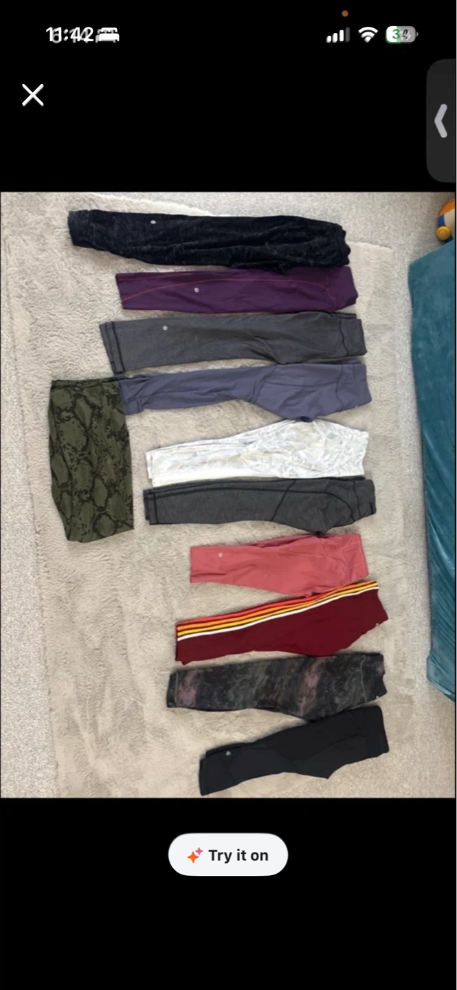 Lululemon Leggings Bundle (Various Colours & Patterns)