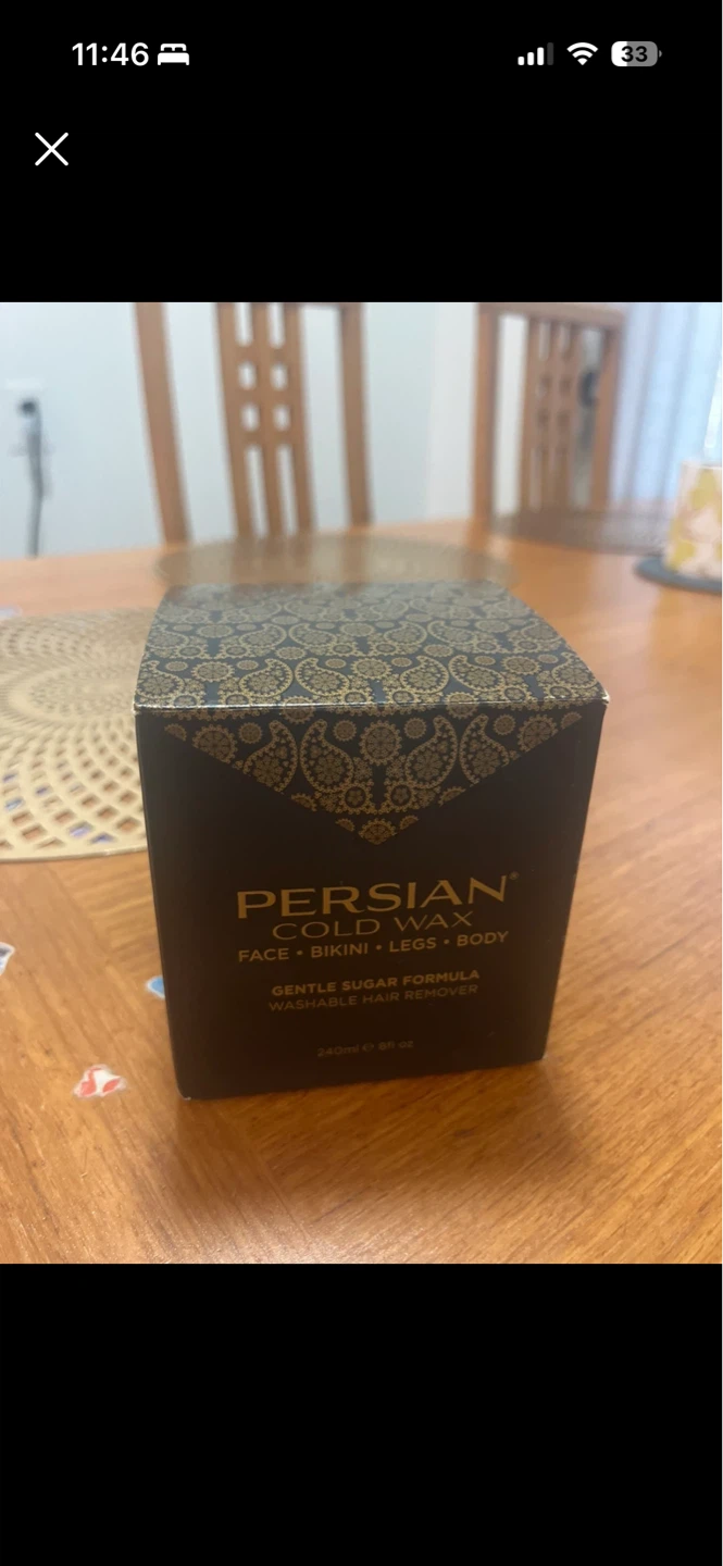 Persian Cold Wax Gentle Sugar Formula Hair Remover 240ml