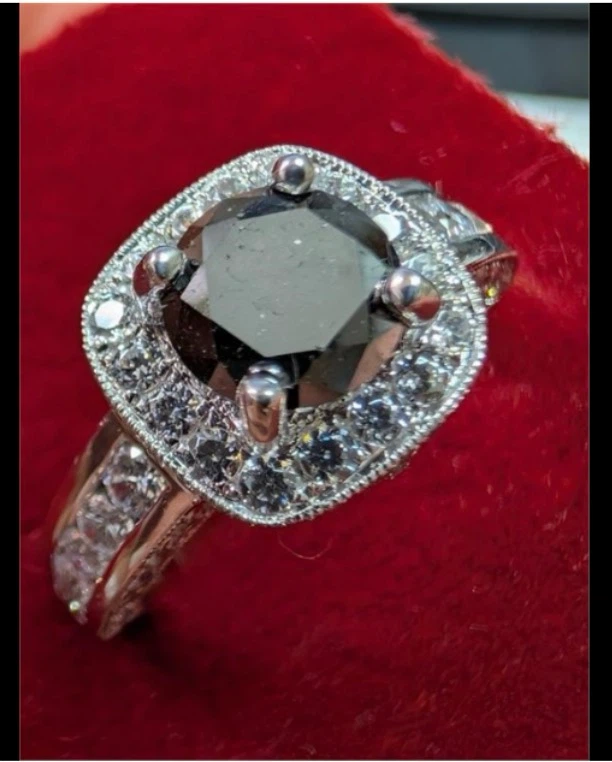Black Diamond Ring