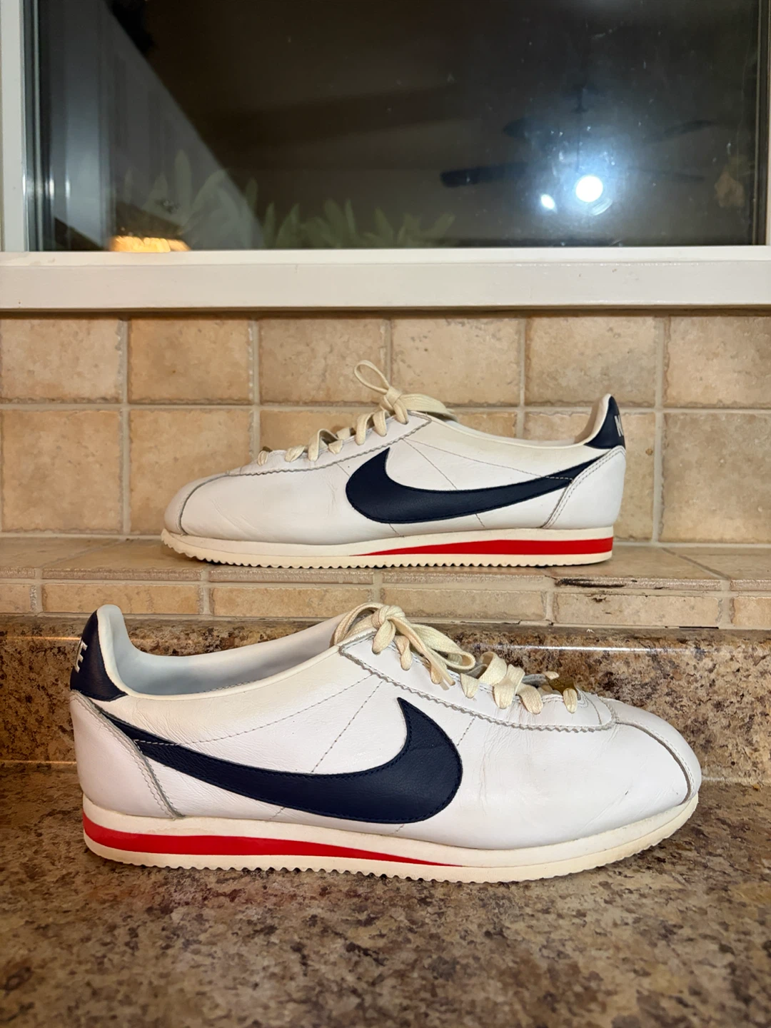 Nike Cortez Sneakers White/Navy/Red