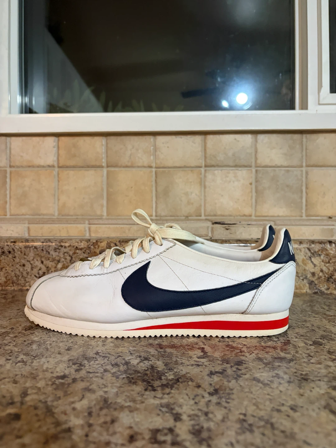 Nike Cortez Sneakers White/Navy/Red - photo 3