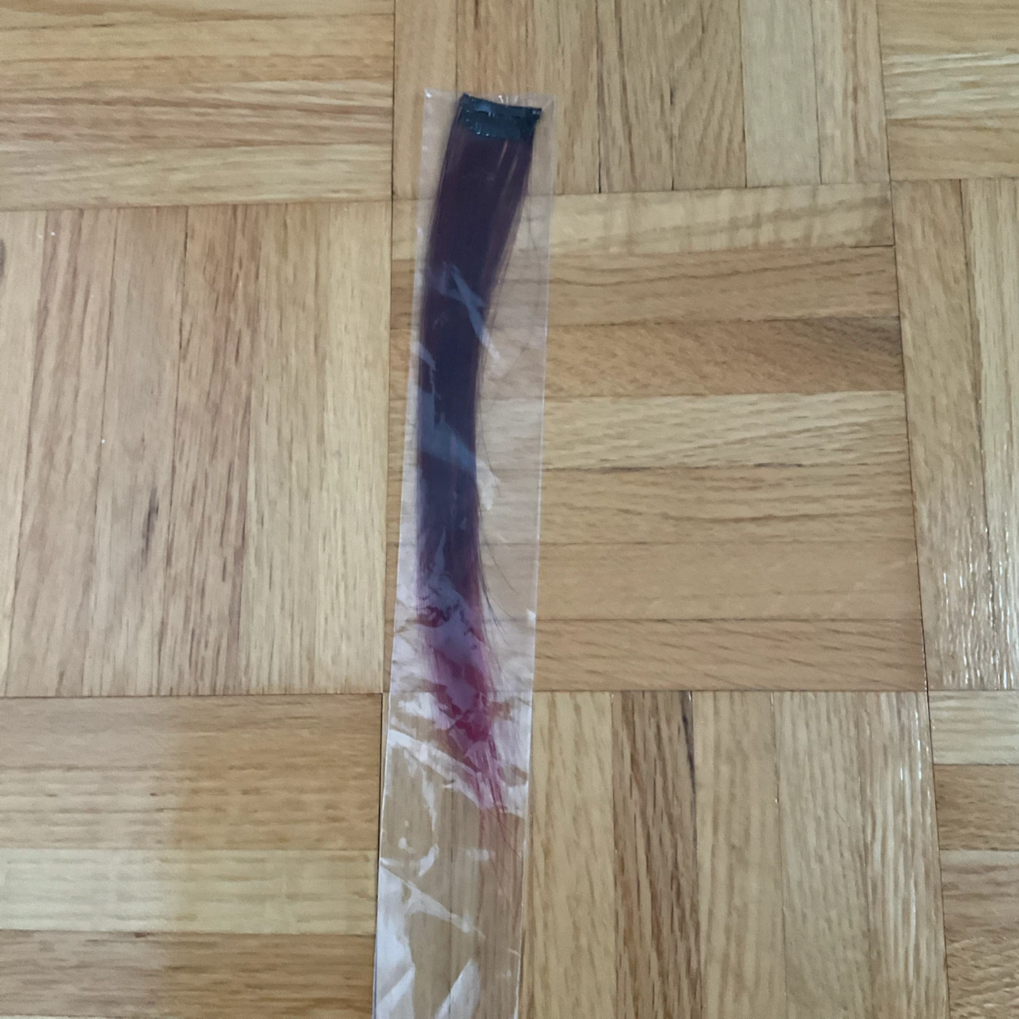 Clip-in Hair Extension - Burgundy - photo 2