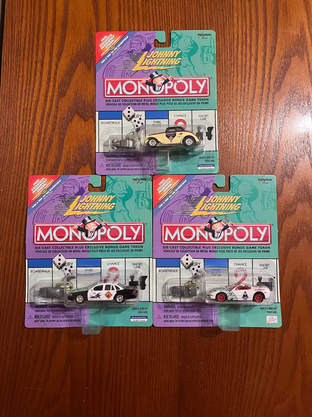 VINTAGE (2000) JOHNNY LIGHTNING MONOPOLY (1:64 Scale diecast)
