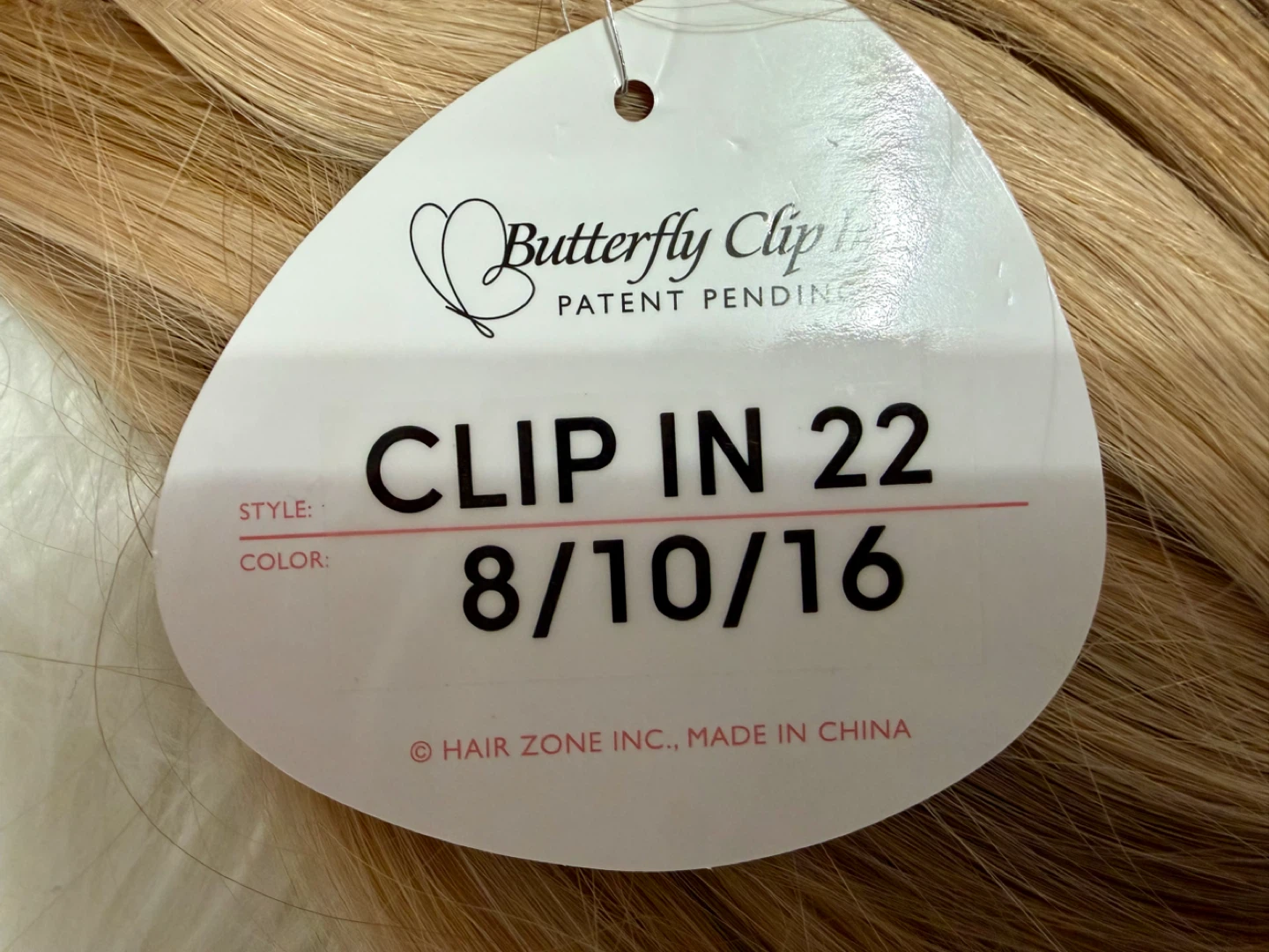 Everly Remy Human Hair Butterfly Clip In Hair Extensions 22 in - photo 3