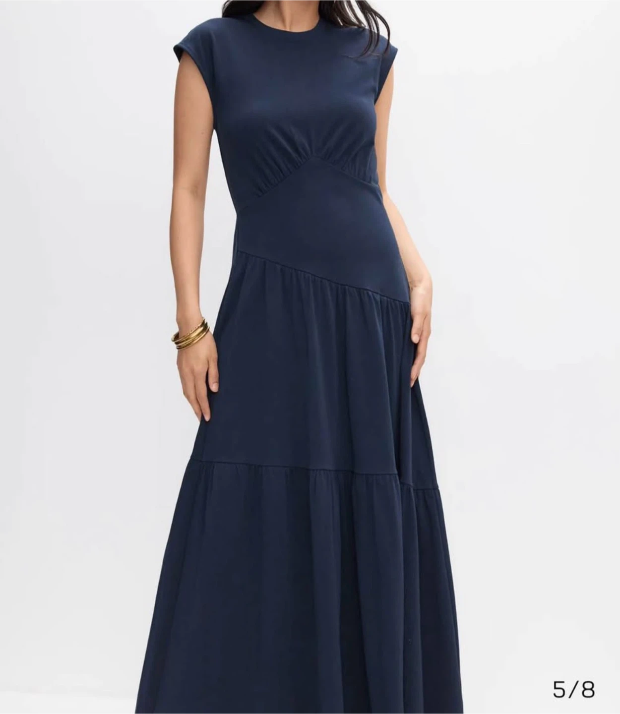 Melanie Lyne Cotton Jersey Tiered Dress - photo 3