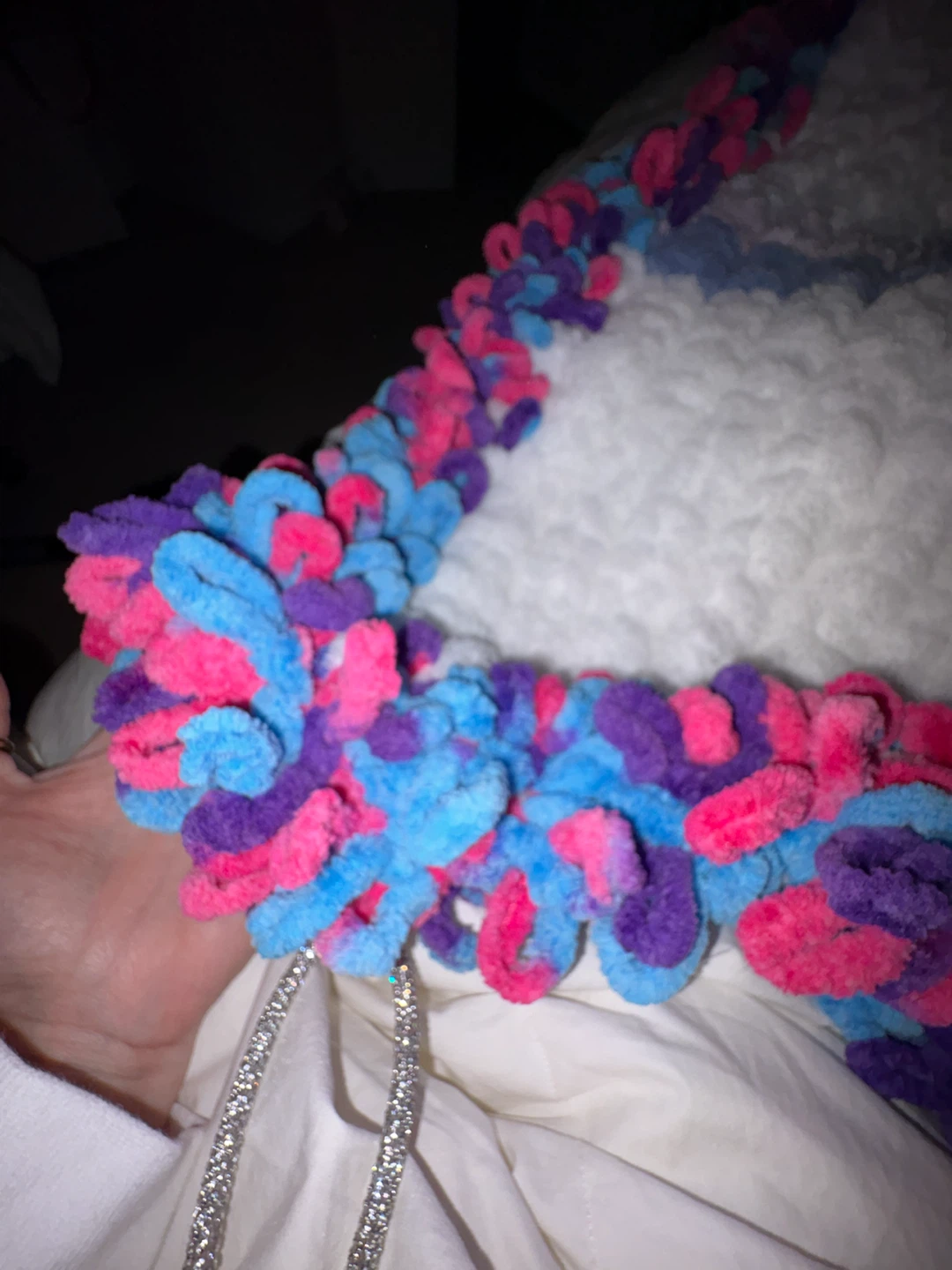 Plush Chenille Throw Blanket - photo 5