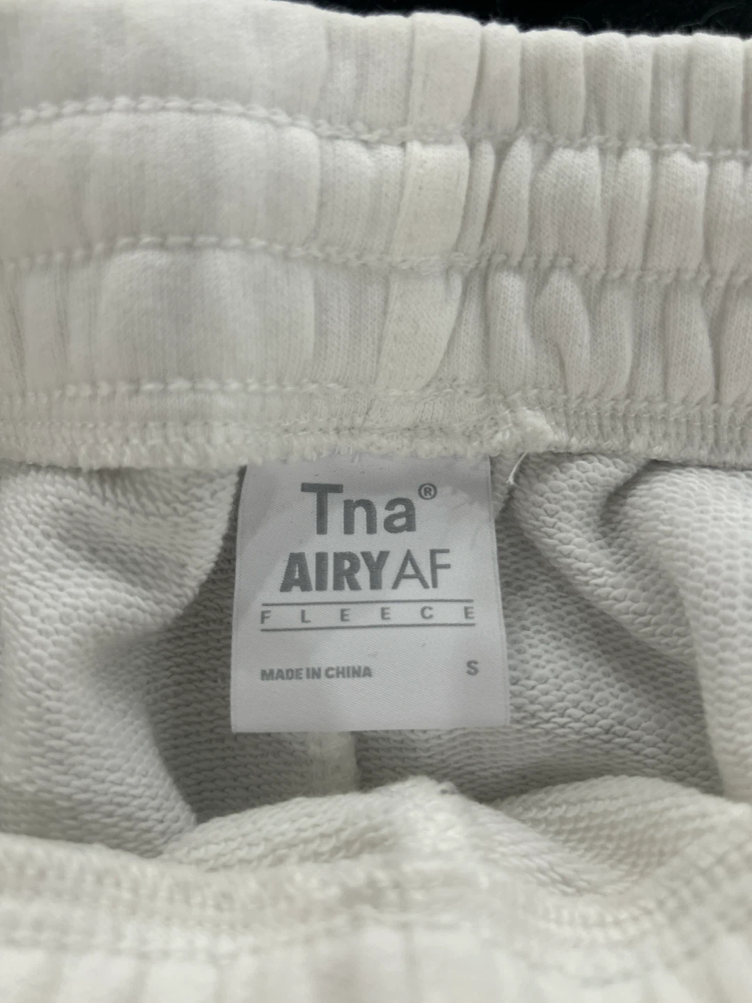 Tna AIRYAF Fleece Sweatpants White Size S - photo 4
