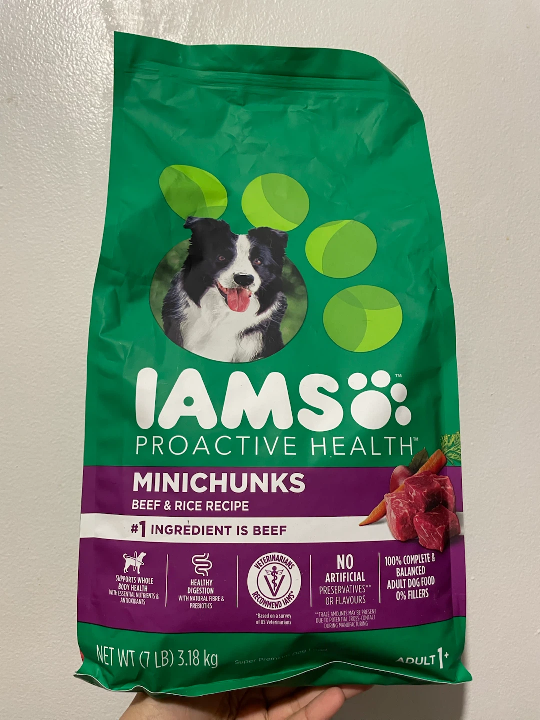 7lbs Brand New IAMS Dog Food
