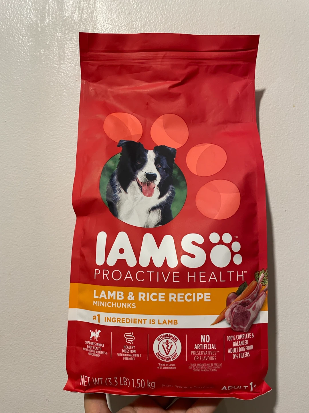 3.3lbs Brand New IAMS Dog Food