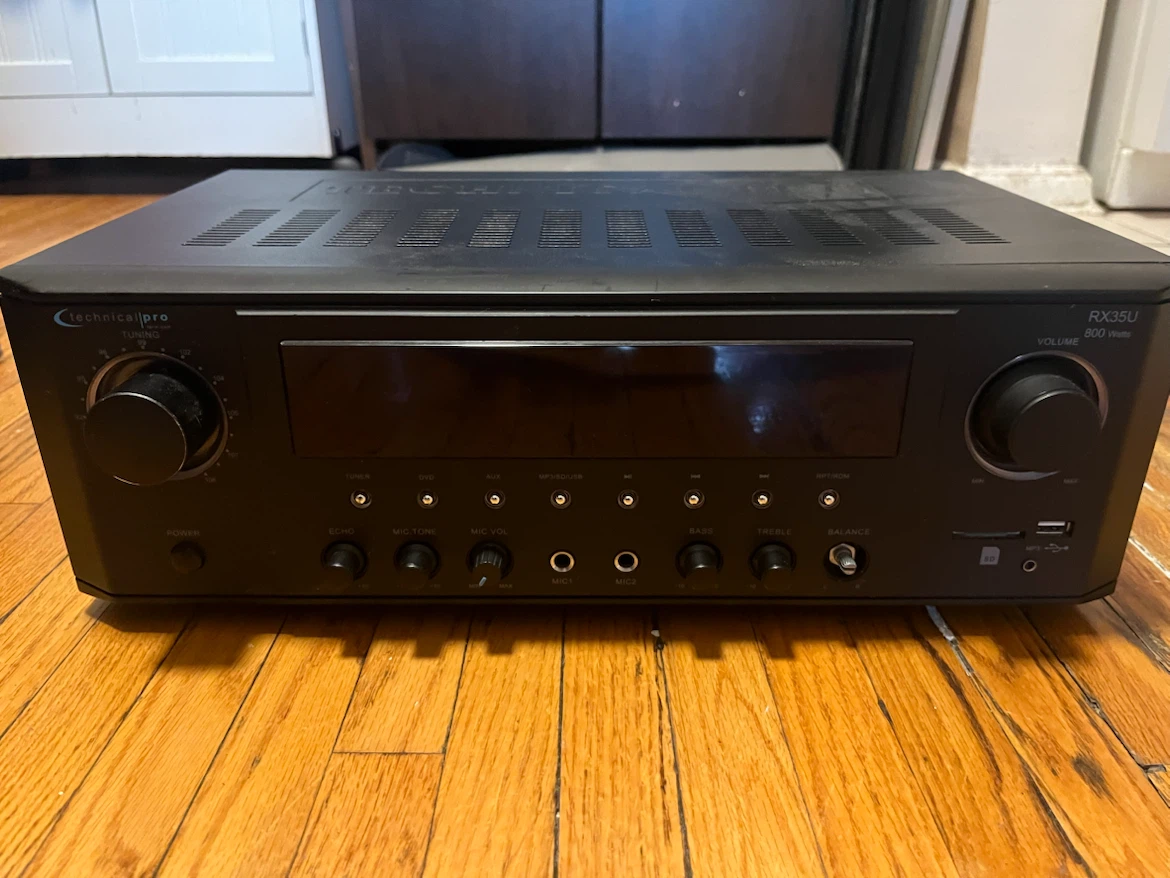 Technical Pro RX35U 800 Watt Receiver