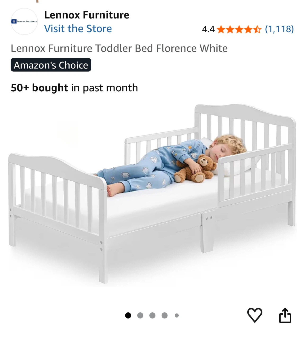 Toddler bed