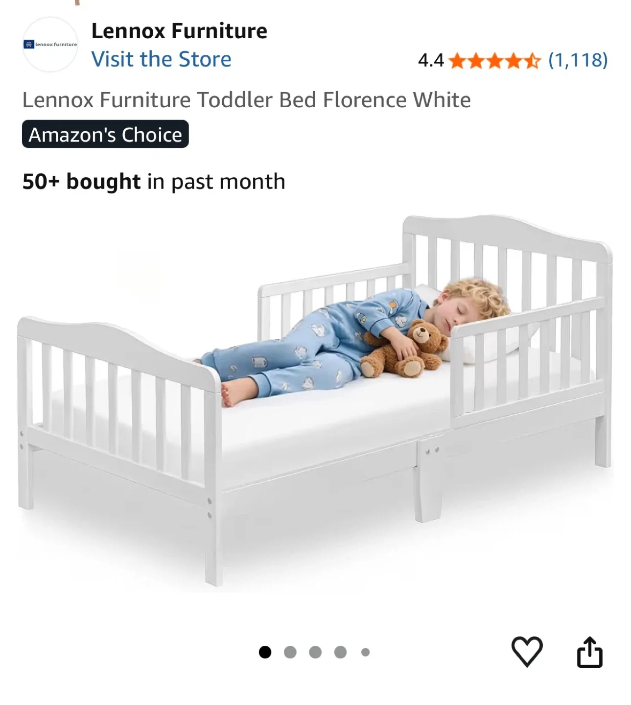 Toddler bed