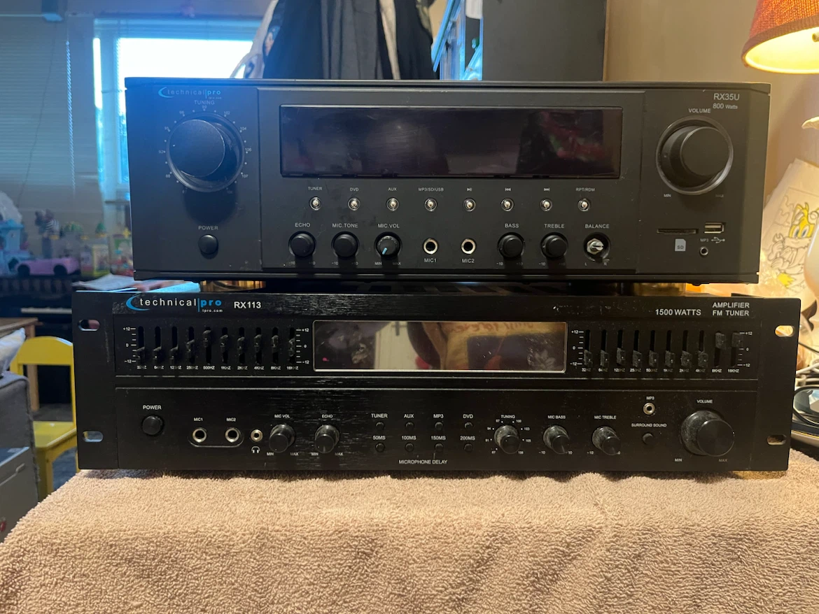 Technical Pro RX35U Receiver and RX113 Amplifier - photo 2