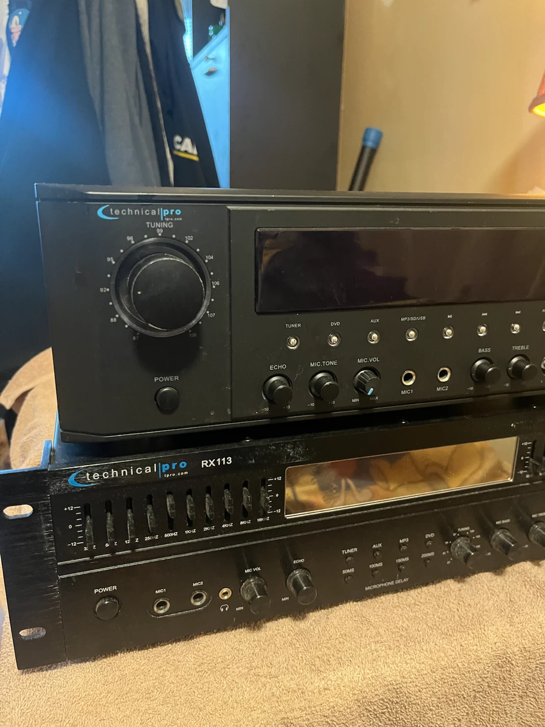 Technical Pro RX35U Receiver and RX113 Amplifier - photo 4