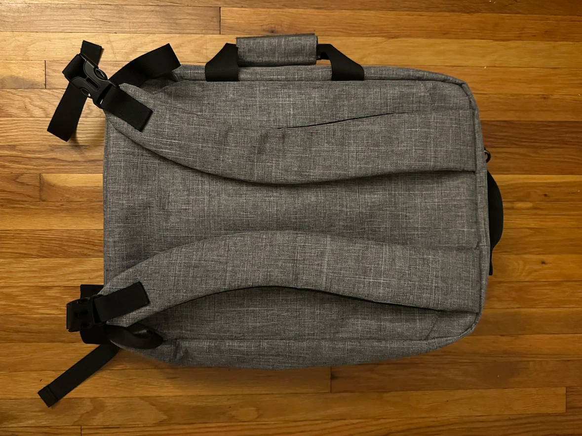 SOCKO Grey Laptop Backpack - photo 3