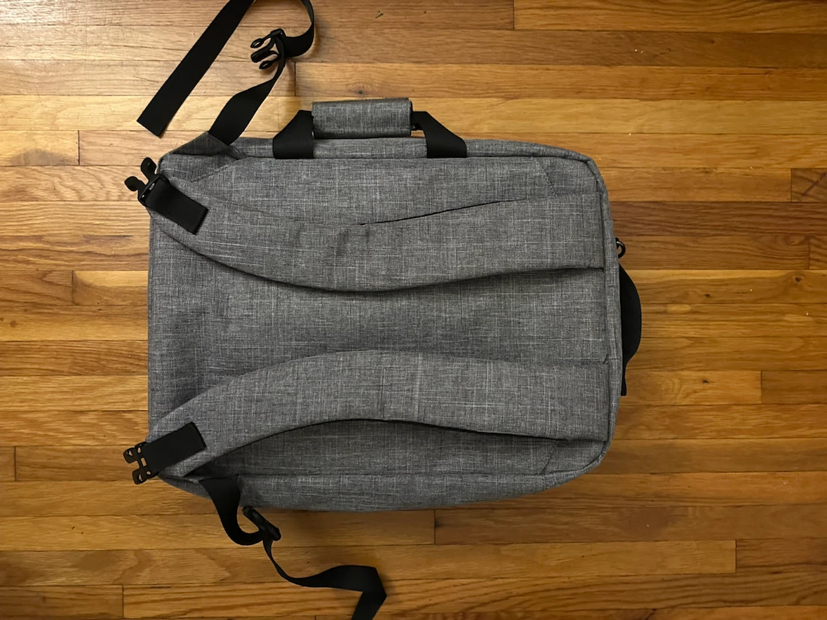 SOCKO Grey Laptop Backpack - photo 4