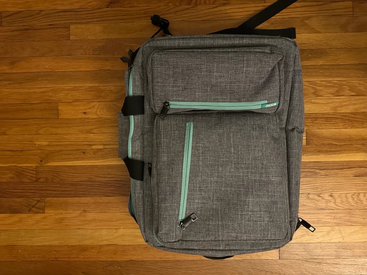 SOCKO Grey Laptop Backpack - photo 5