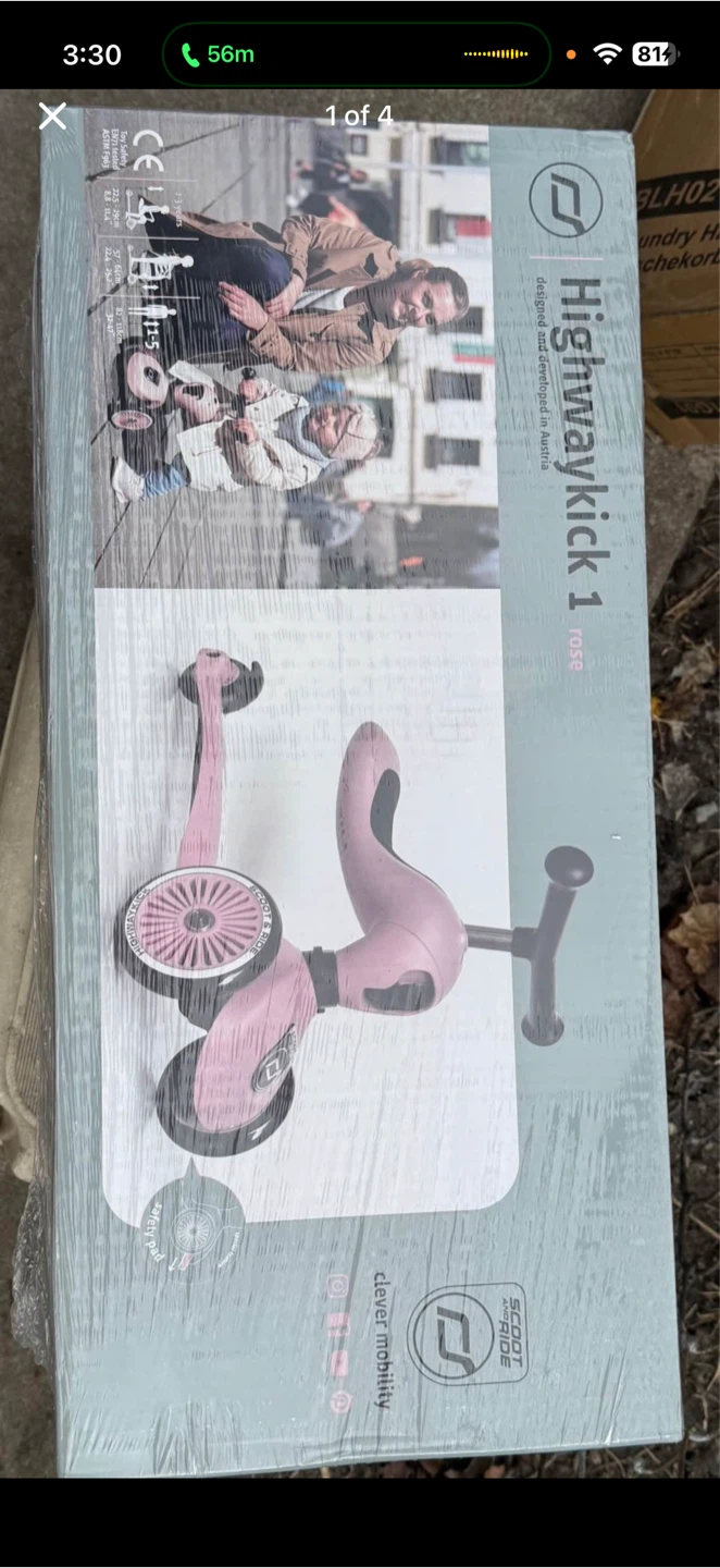 Scoot & Ride Highwaykick 1 Rose - photo 2