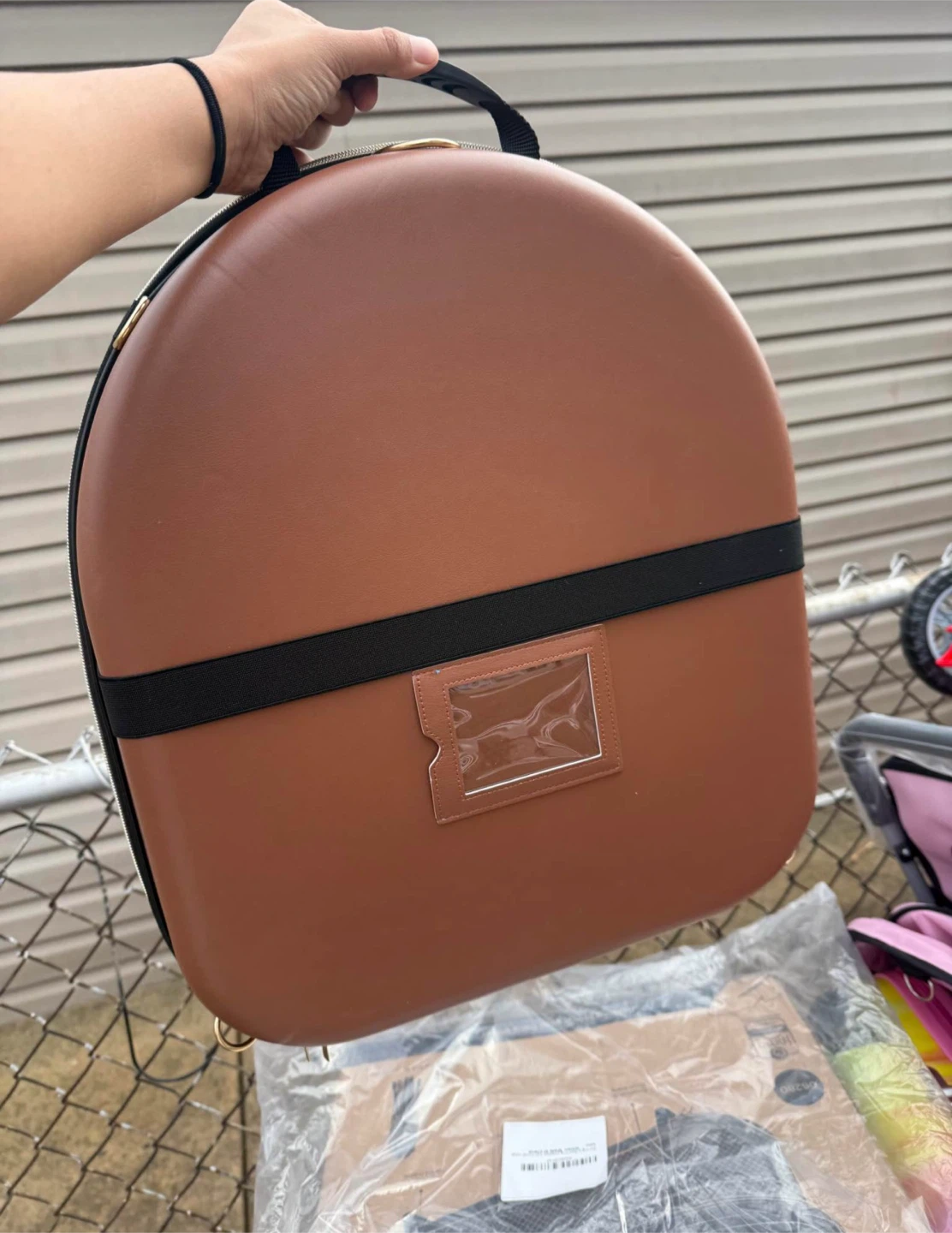 Brown Cowboy Hat Case - photo 2