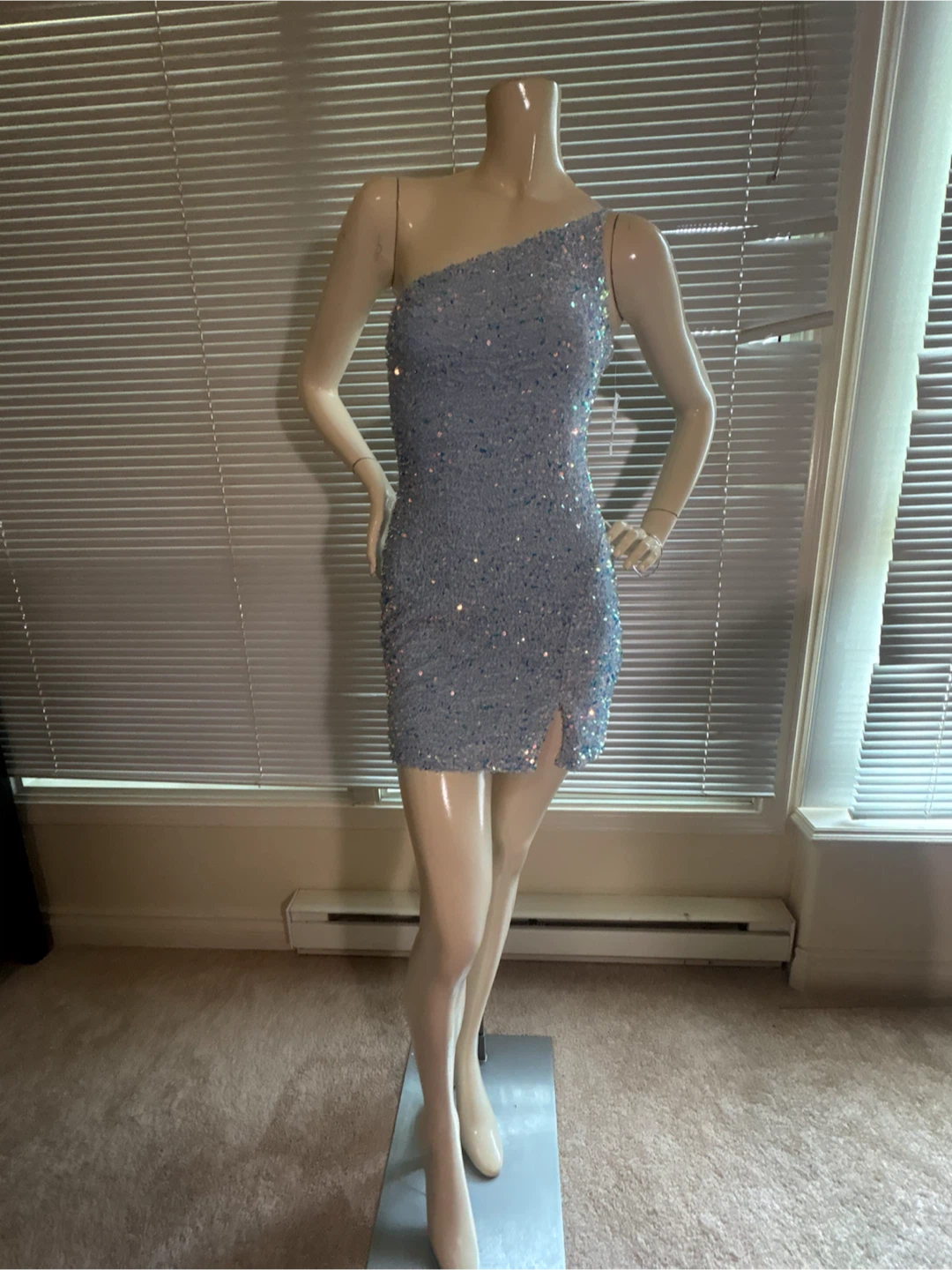 NWT Light Blue sequin Dress - photo 3