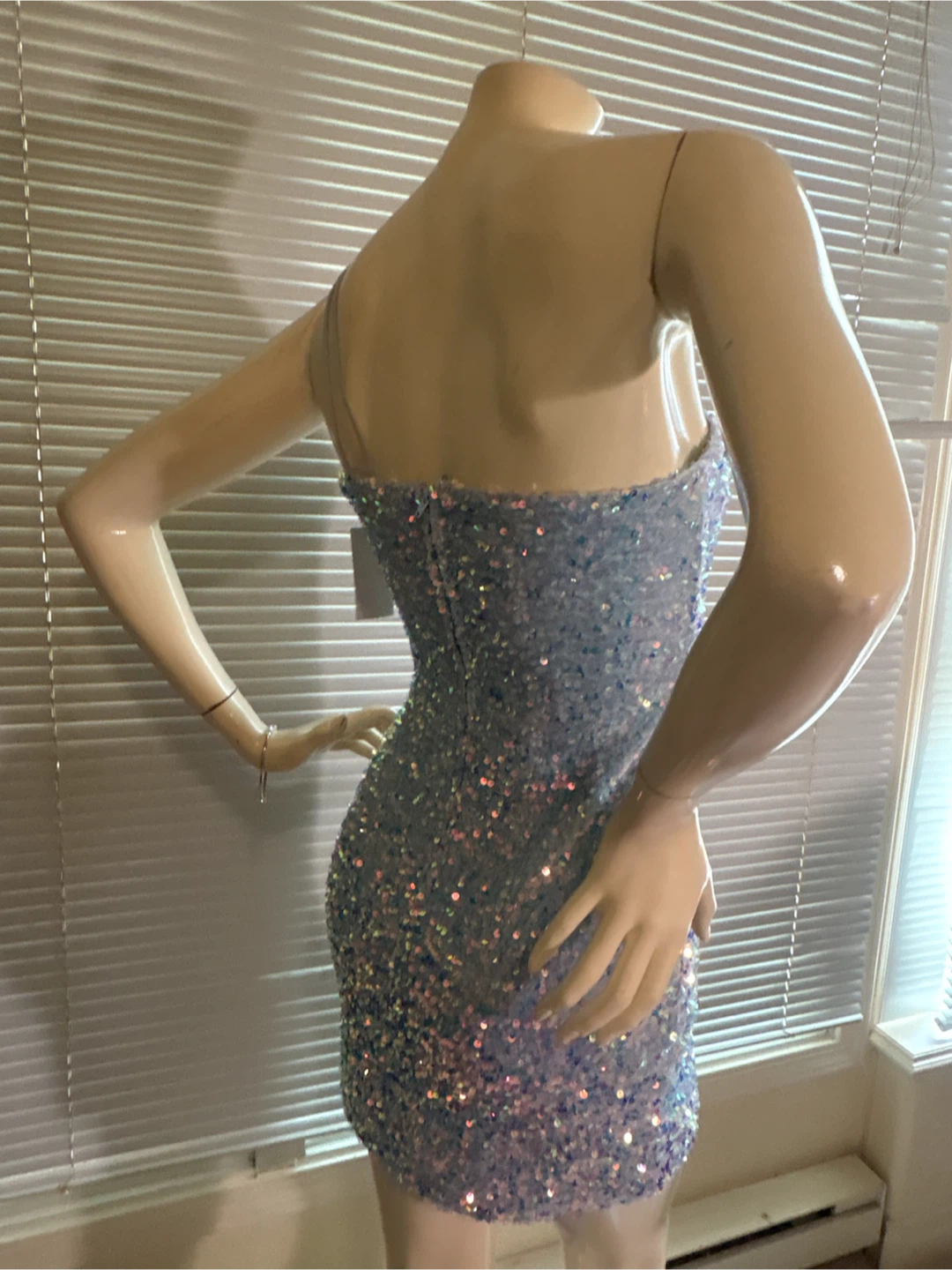 NWT Light Blue sequin Dress - photo 5