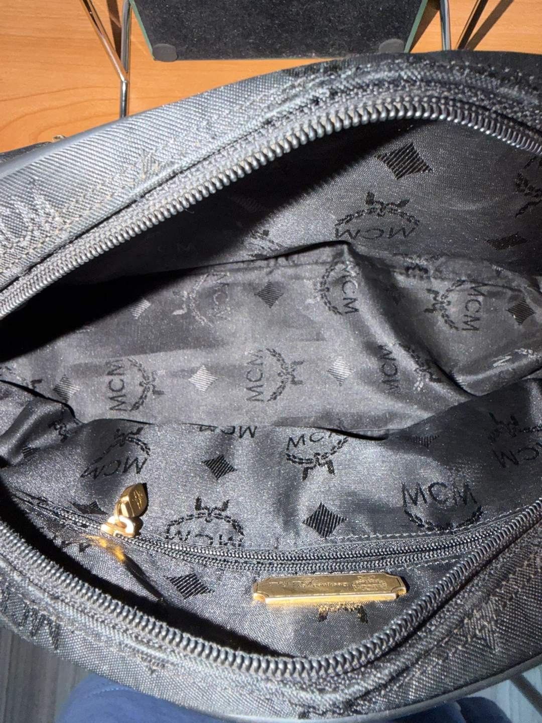MCM Black Monogram Boston Bag - photo 4