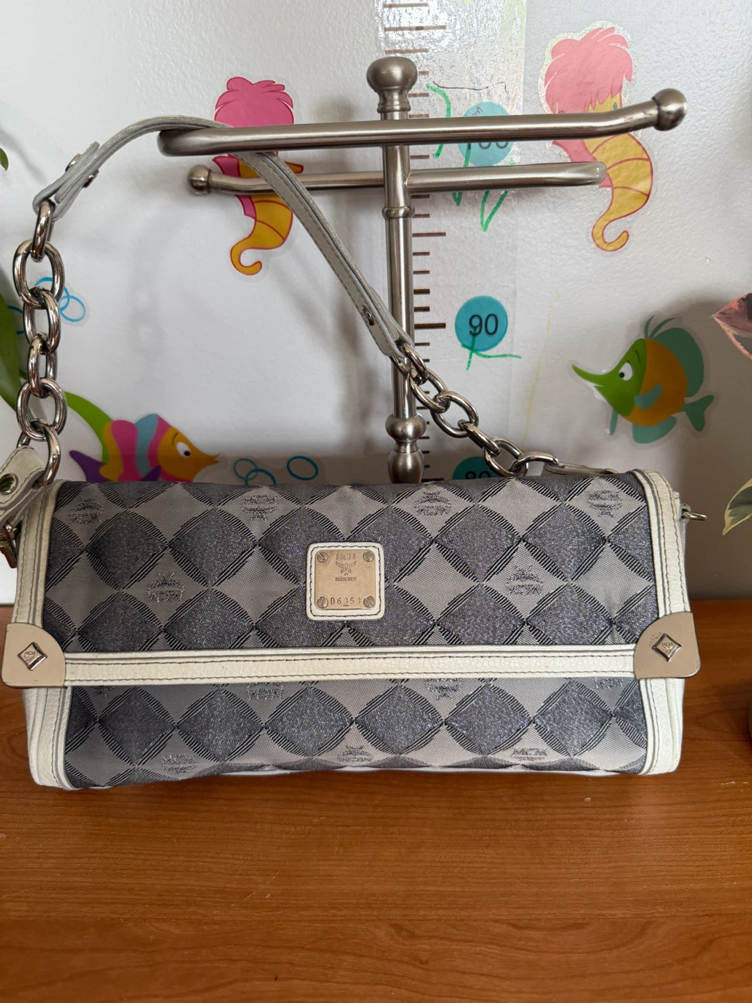 MCM Monogram Clutch Purse