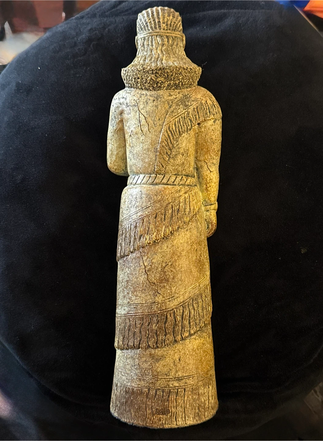 Vintage Alva Statue - Ancient Assyrian King Ashurnasirpal II⁠ - photo 4