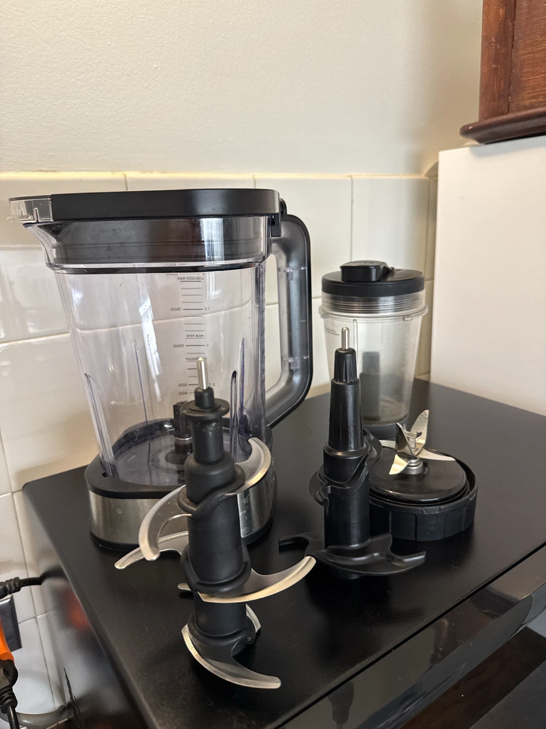 Ninja Blender Replacement Pitcher, Lids & Blades – No Motor Base