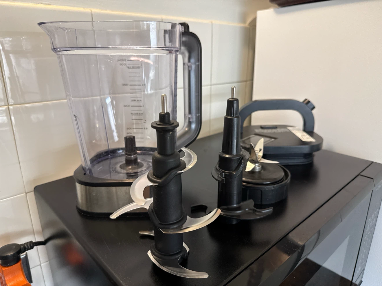 Ninja Blender Replacement Pitcher, Lids & Blades – No Motor Base - photo 2