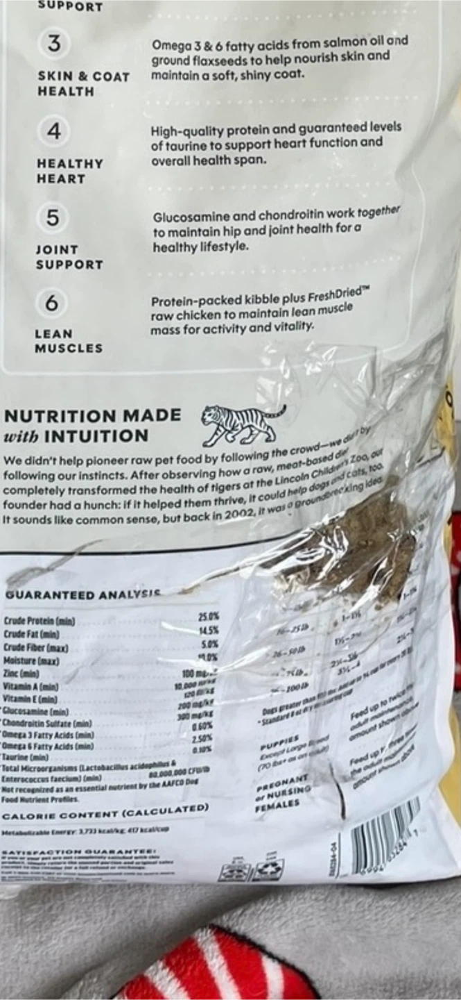 20lbs Brand New All Life Stages Instinct Dog Food-Chicken - photo 2