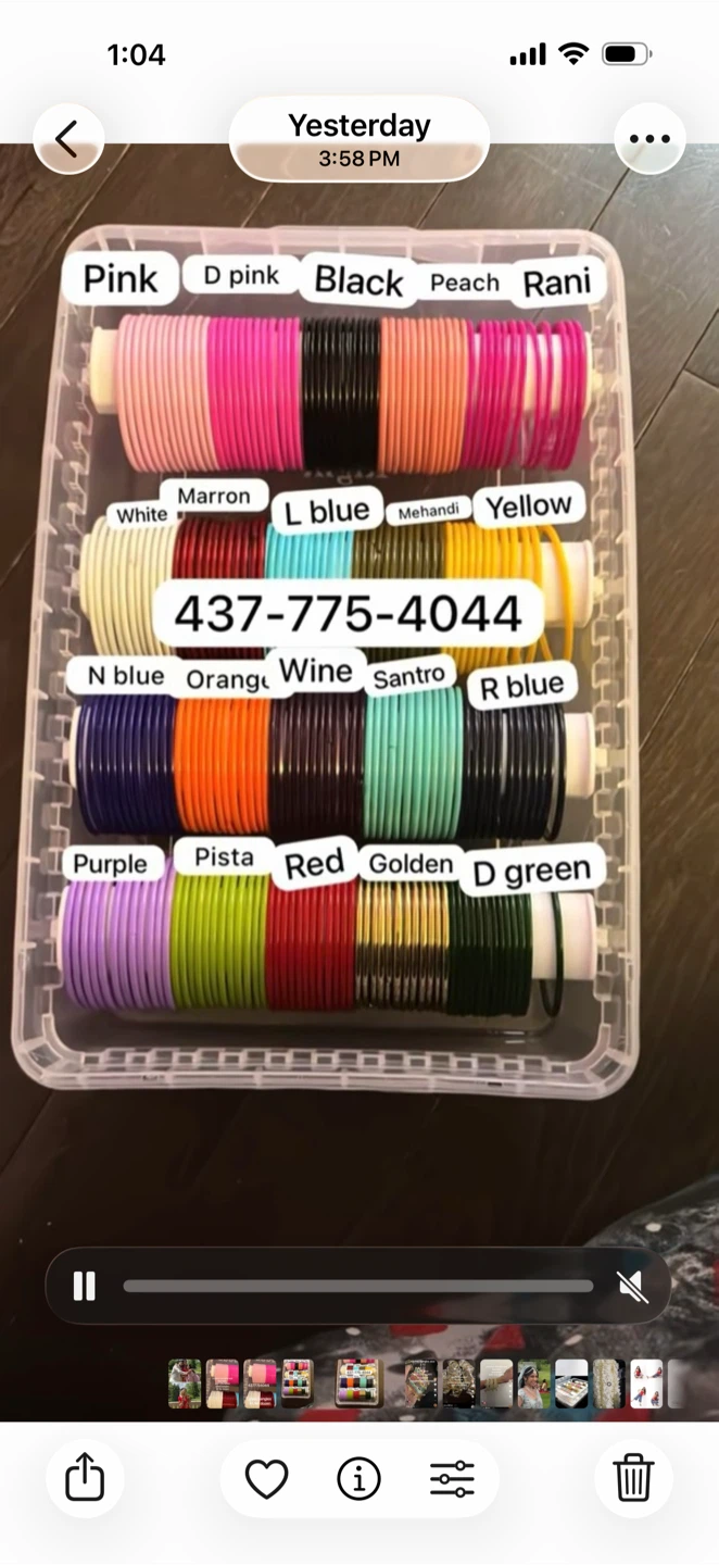 glass bangles $5 for dozen