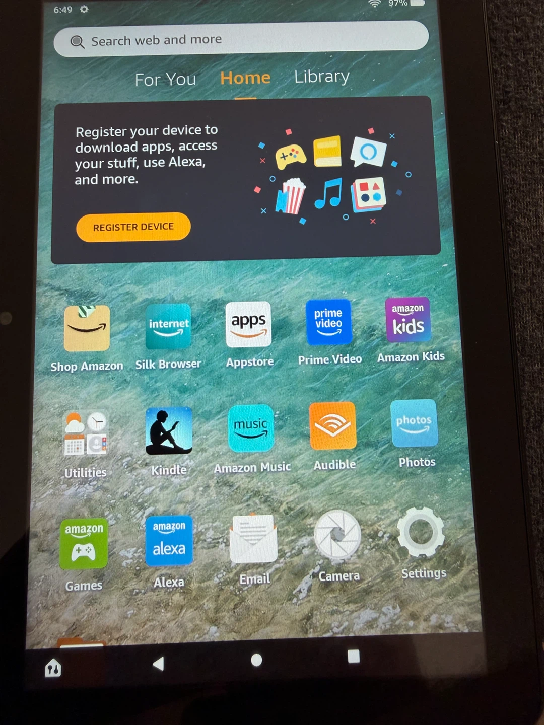 Amazon Fire HD8 10 Generation