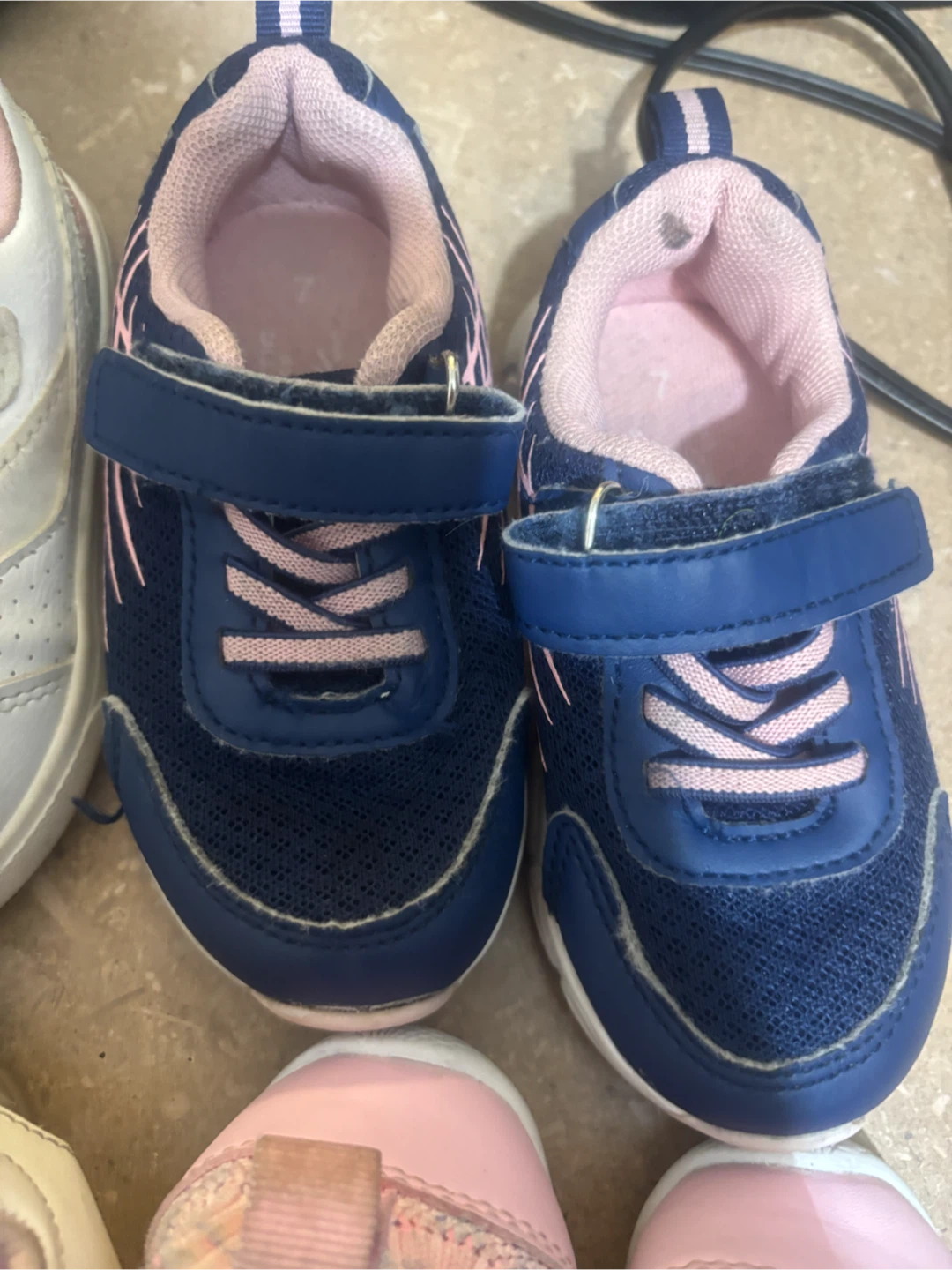 Toddler Shoes Bundle - White, Blue & Pink - photo 3
