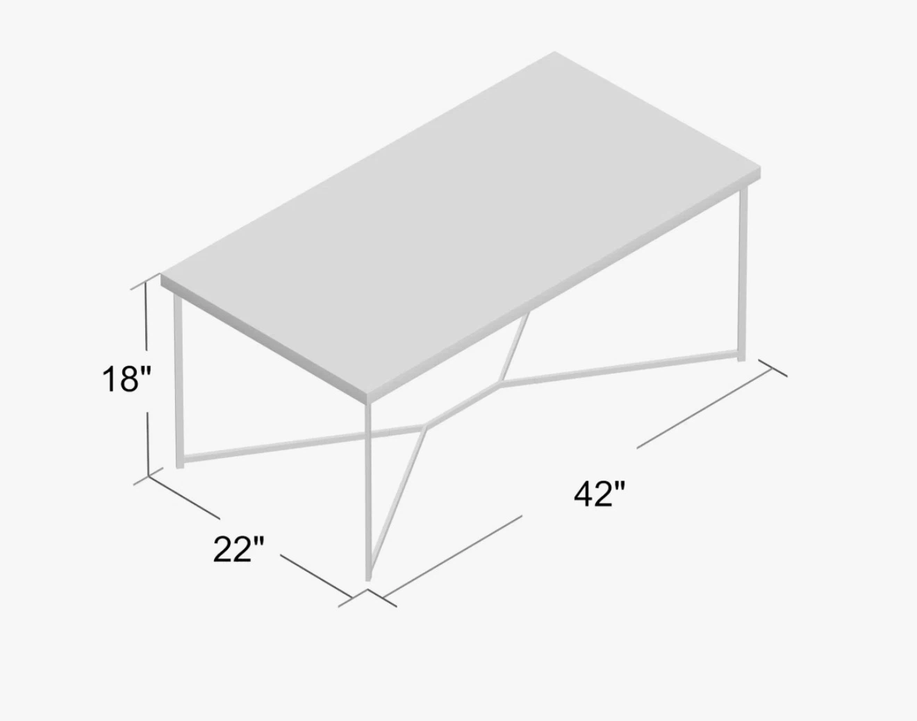 White Faux Marble Coffee Table with Gold Base - photo 2