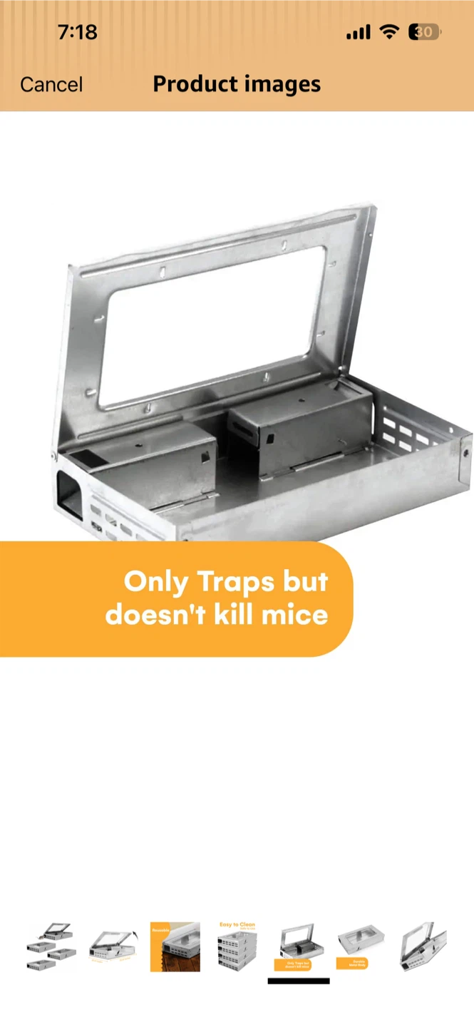 Brand New NOASTORE Humane Mouse Traps (4-Pack) – $15/Box - photo 4