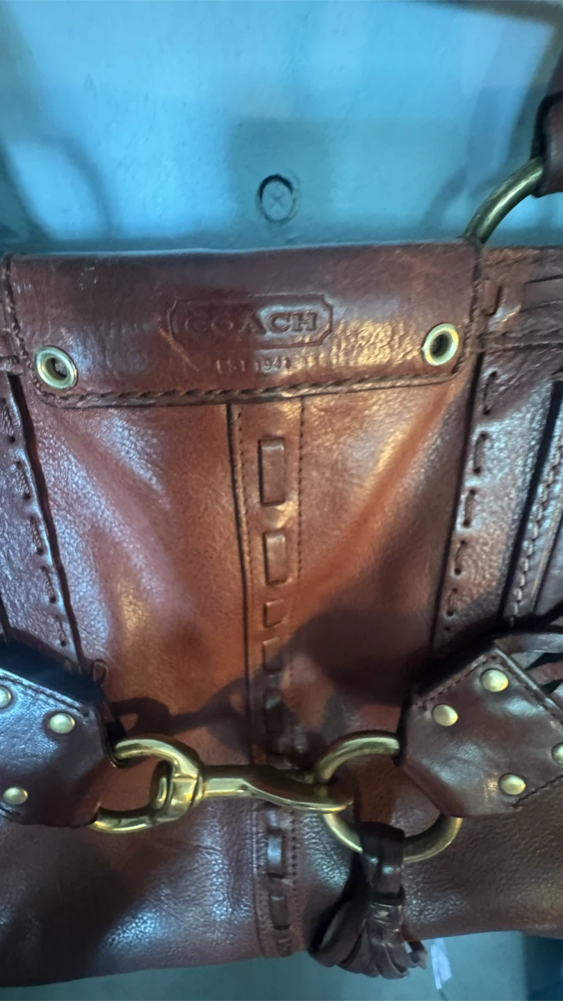 Coach Leather Handbag - photo 3
