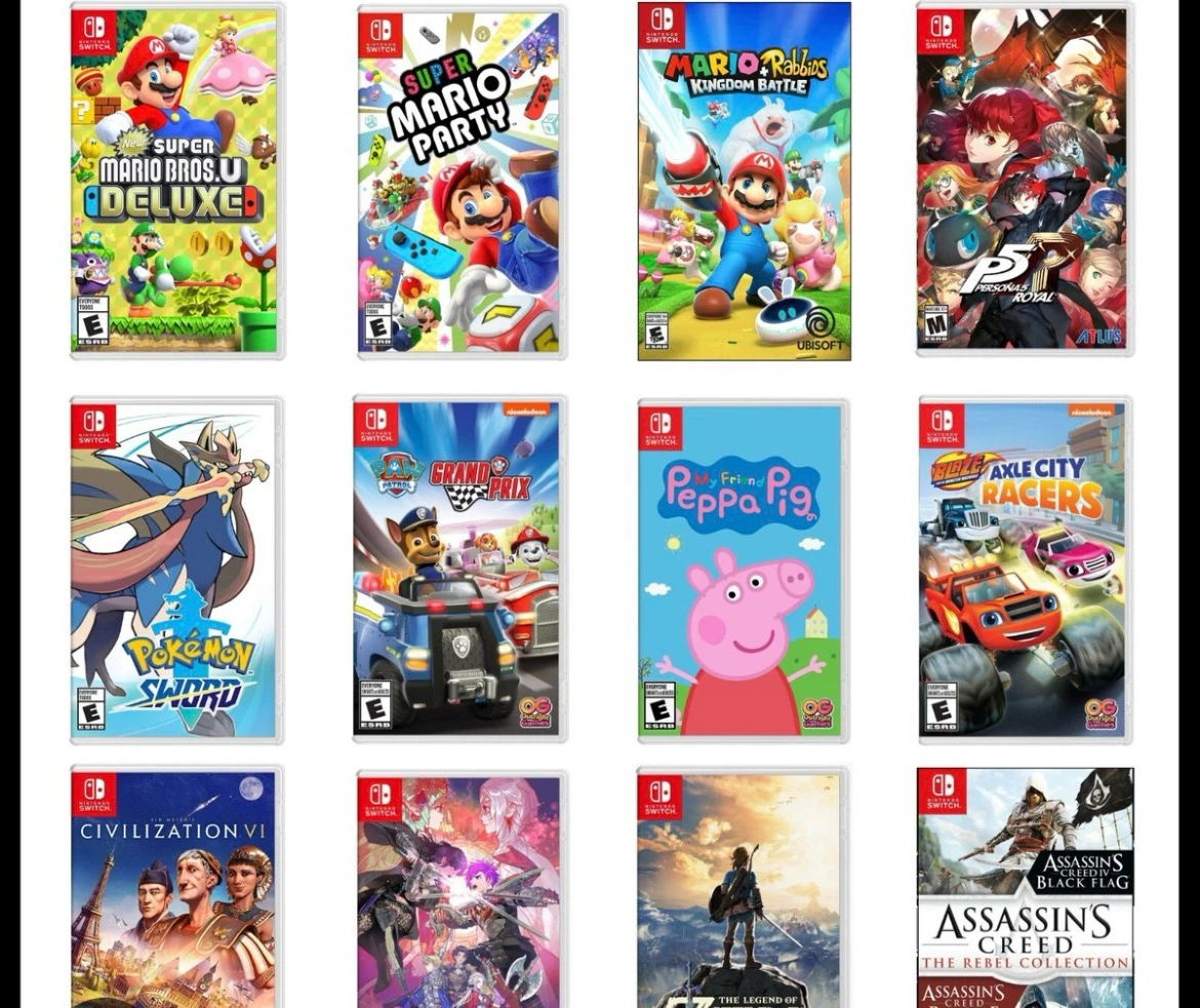 Looking for Switch 1 and 2 games