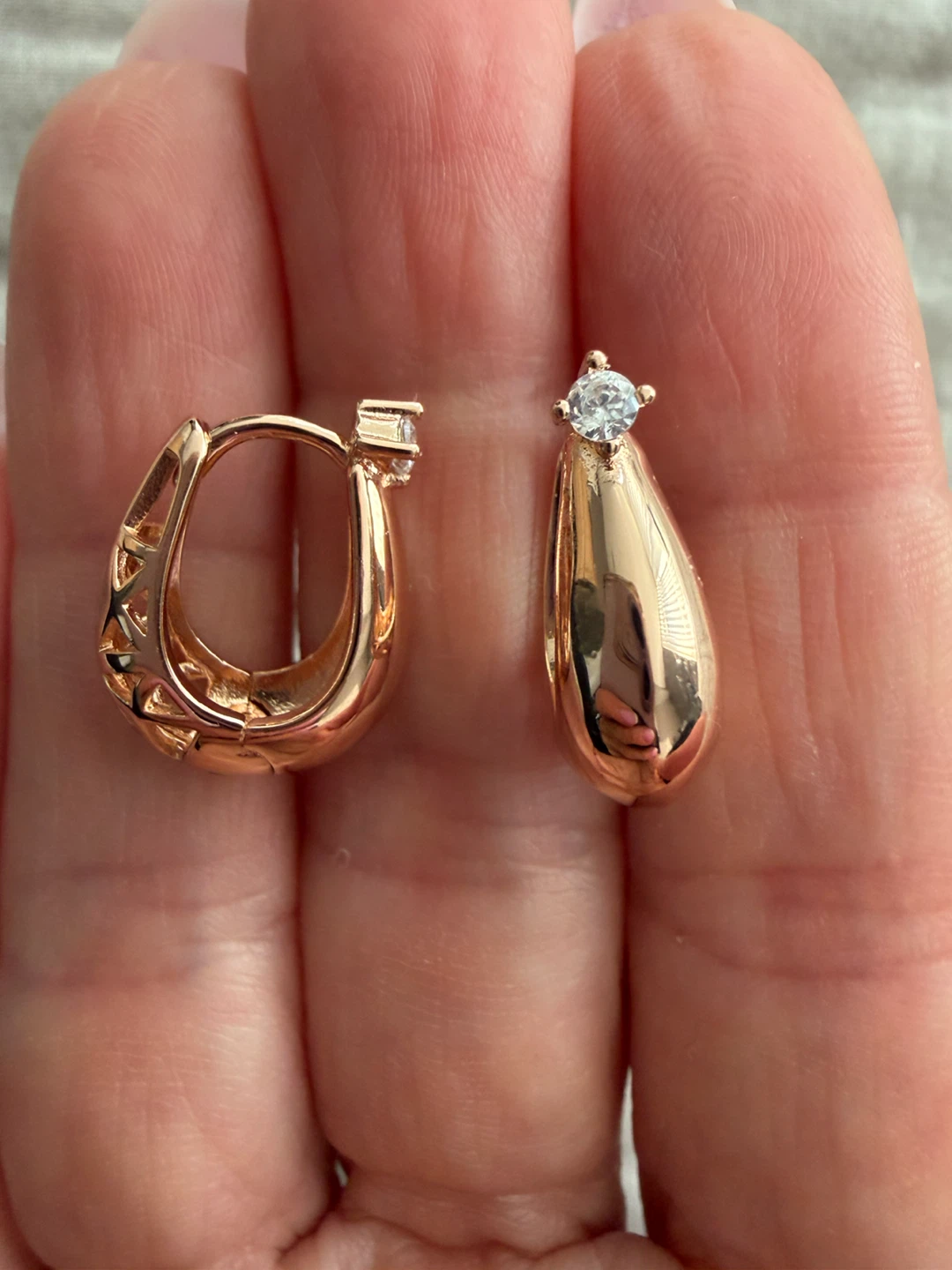 14k gemstone  earrings