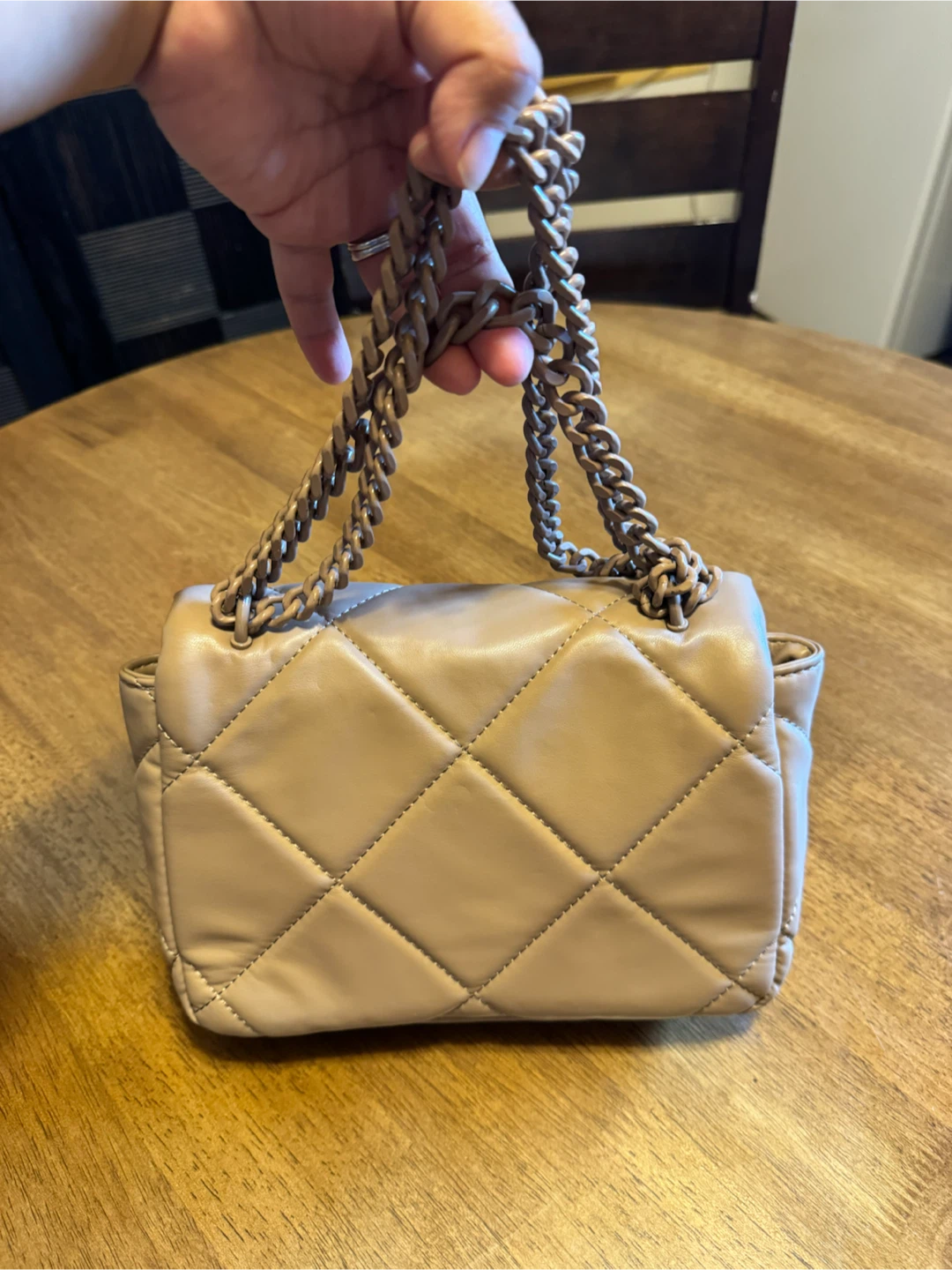 Quilted Chain Shoulder Bag - photo 2