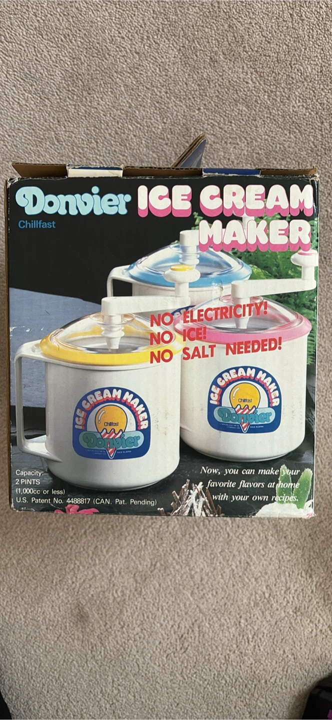 Donvier Chillfast Ice Cream Maker