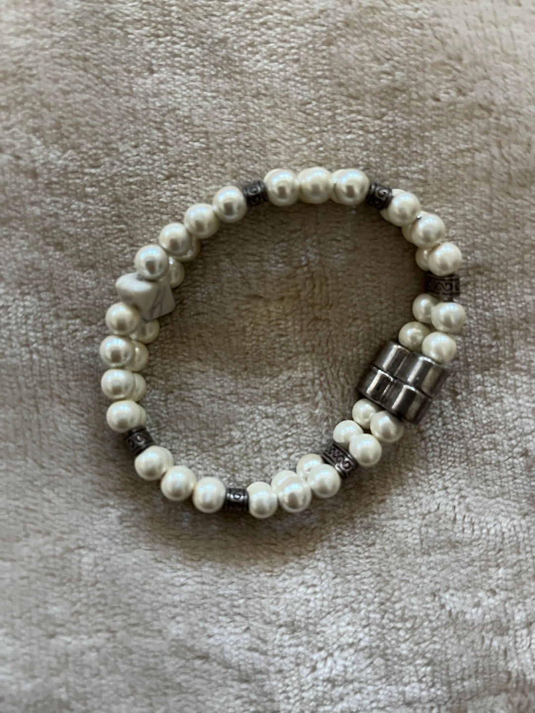 Beaded bracelets, $2 each or $4 for all 3