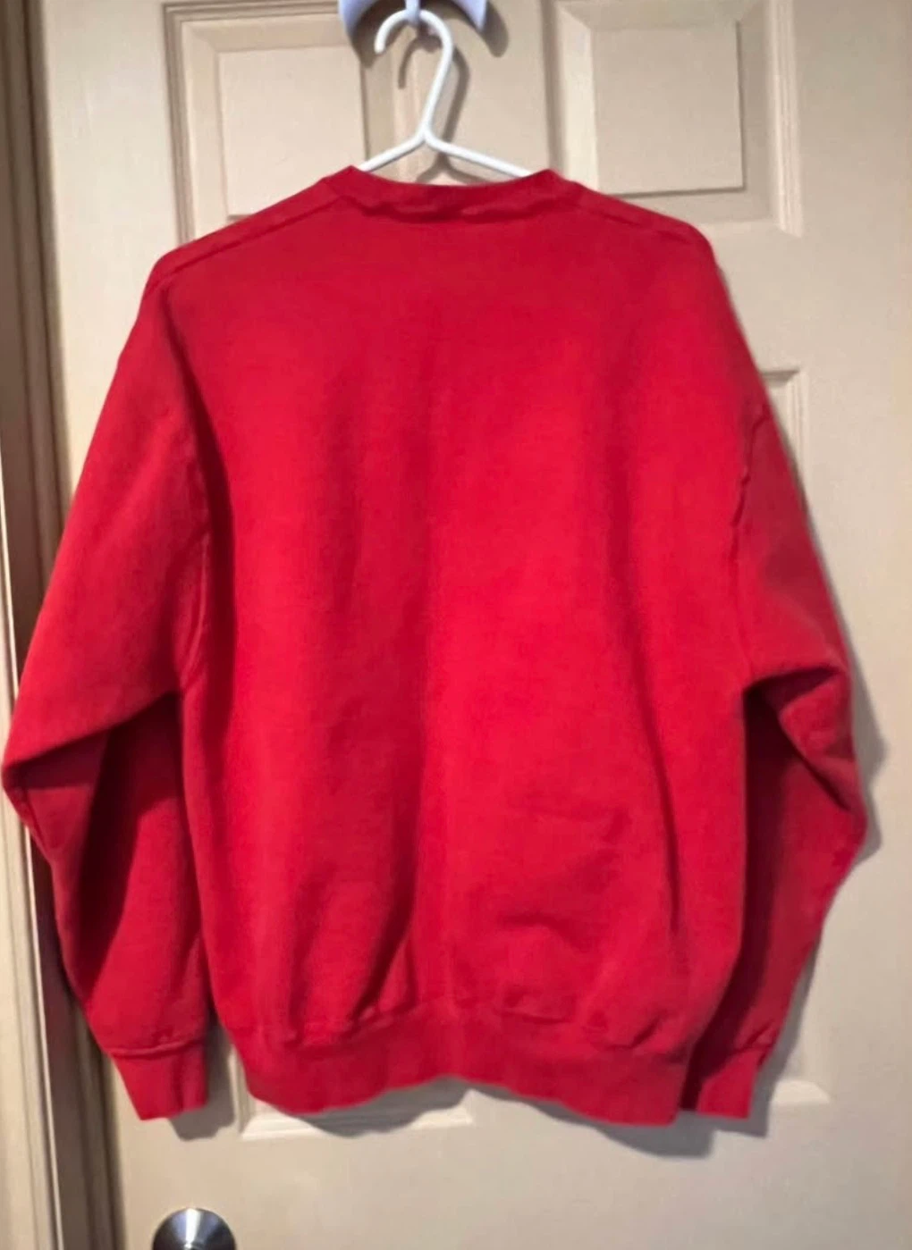 Fruit of the Loom Red Crewneck Sweatshirt - photo 2