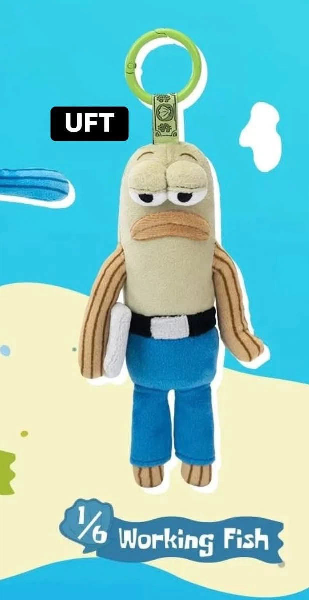 Popmart Spongebob Bikini Bottom Keychain