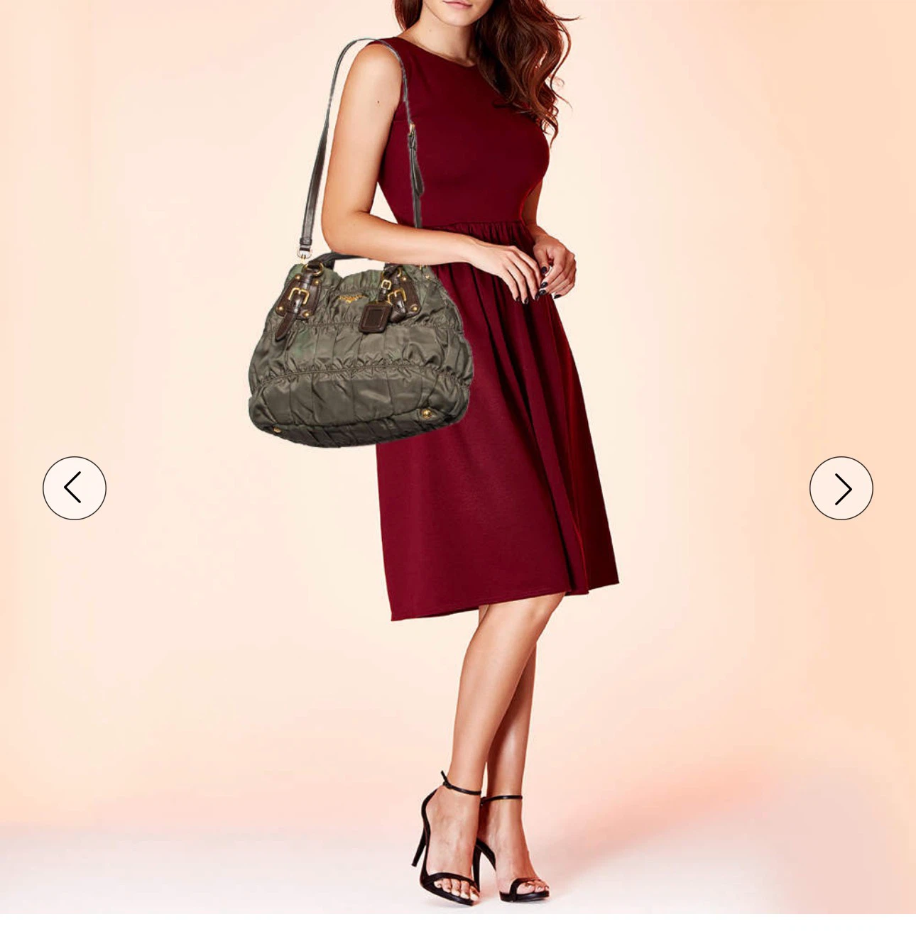 Prada  Tessuto Gaufre Nylon tree way Bag - photo 2