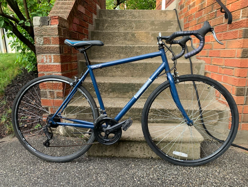 Blue Road Bike